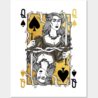 Jude, queen of spades Posters and Art